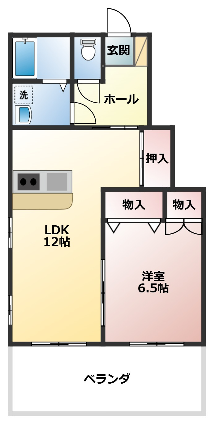 ハピネスさくらの間取り