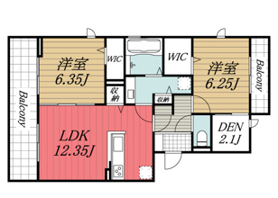 【間取り】 | La Crece　Ｋ