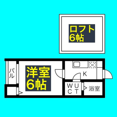 フロール尾頭橋の間取り