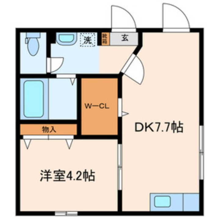 コンフォートの間取り