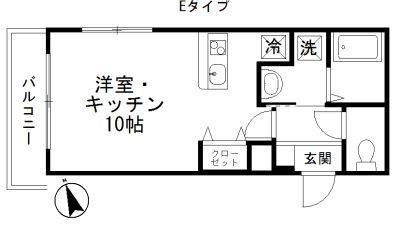 ファンファーレ調布の間取り