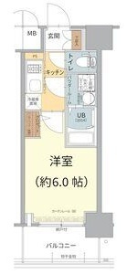 エスリード長居公園PARK AVENUEの間取り