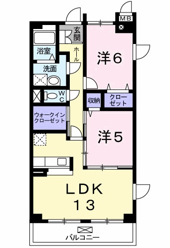 【間取り】 | ＴＫエレガンテ