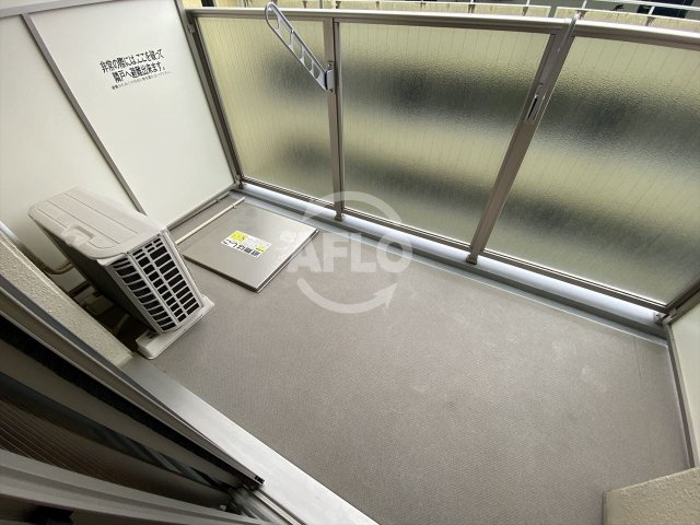 ドルチェヴィータ北浜のバルコニー|ドルチェヴィータ北浜　バルコニー