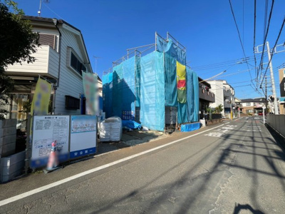【前面道路含む現地写真】 | 東大和市桜が丘　全1棟
