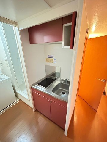 尼崎市口田中１丁目のアパートのキッチン|きれいなキッチンです