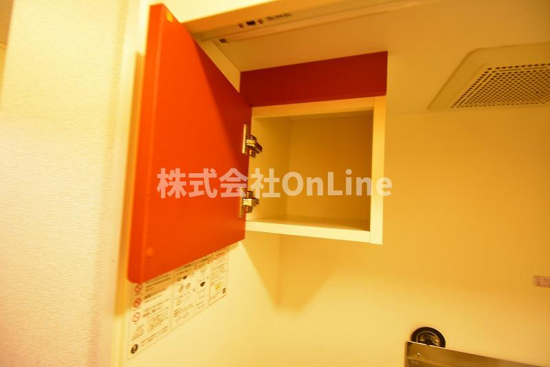 八尾市水越１丁目のアパートの収納