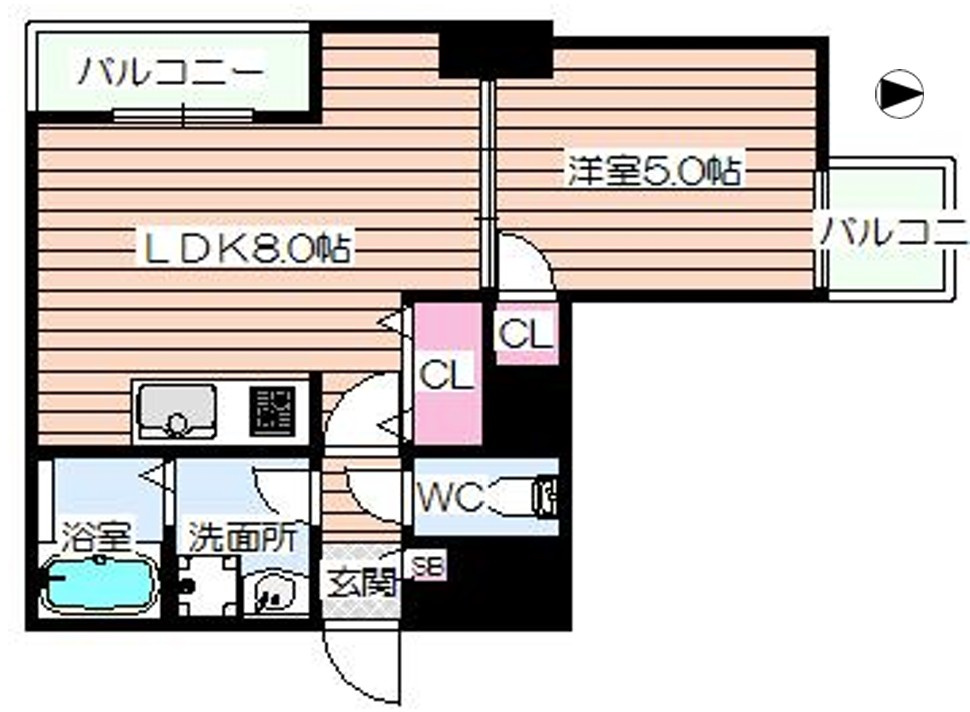 キャピトル新町南公園の間取り|キャピトル新町南公園　間取り