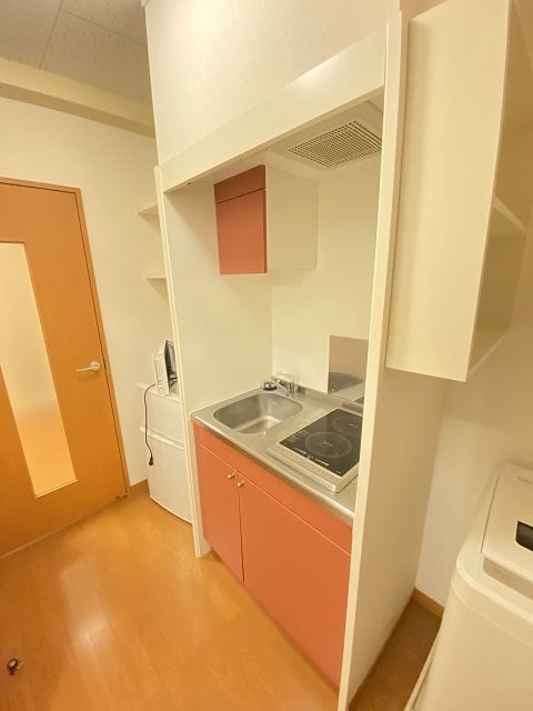 尼崎市次屋１丁目のアパートのキッチン|キッチンでお料理をお楽しみください