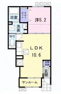 【間取り】 | ＹＳ泉 | 中田駅徒歩10分！