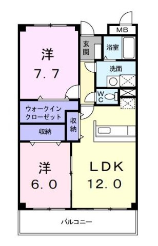 エクセランヒルズ　ＫＯＴＡの間取り