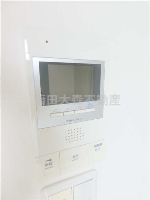 クレッシェンド平和島の設備|TVモニター付オートロック　インターホン