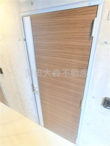 クレッシェンド平和島の玄関