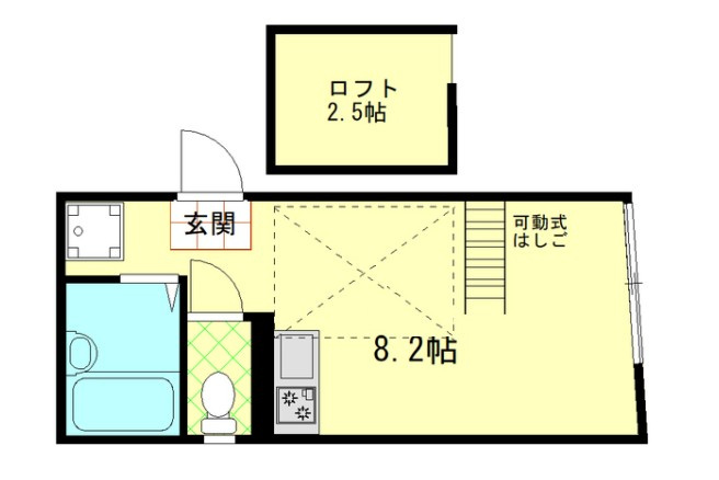 バイラタカサゴの間取り