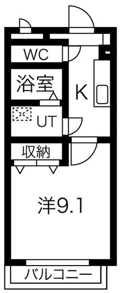 ラ・メール野並の間取り