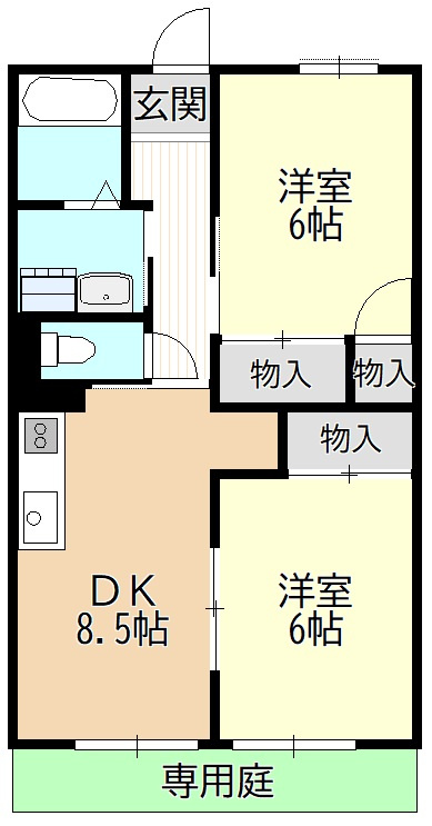 ＤＩＯの間取り