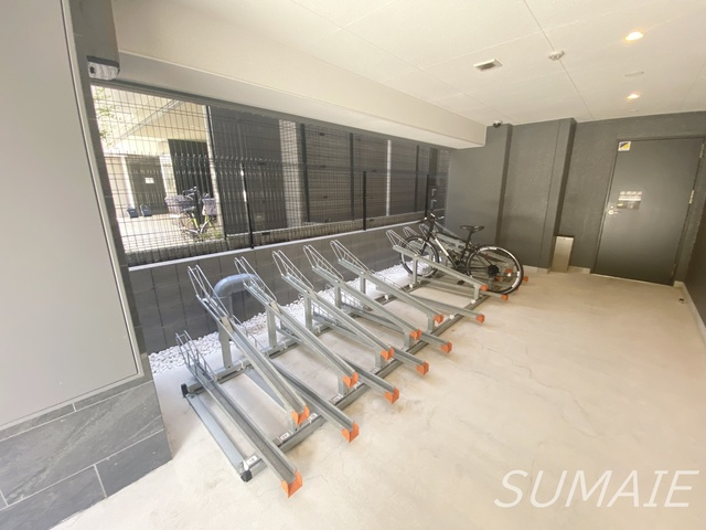 グランヴァンプレミアム新小岩のその他共用部分|駐輪場です！