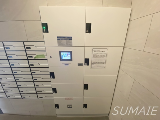 グランヴァンプレミアム新小岩のその他共用部分|宅配ボックス完備！
