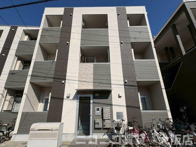 東大阪市荒川２丁目のアパートの外観