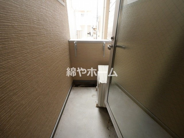 エスポワール林寺のバルコニー|開放的で明るい空間を演出してくれるバルコニーです