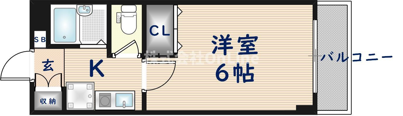 ミーテ大和の間取り