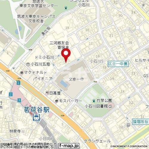 ジュネス３３Ａの地図