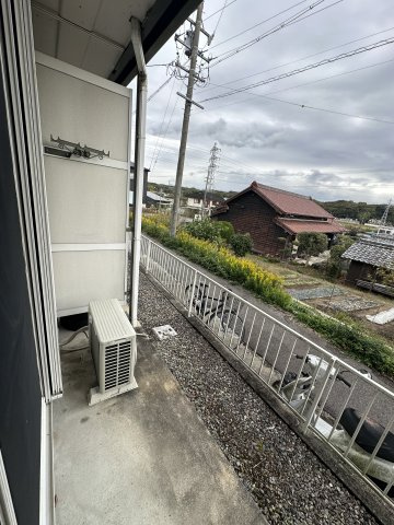 アメニティ後山のバルコニー