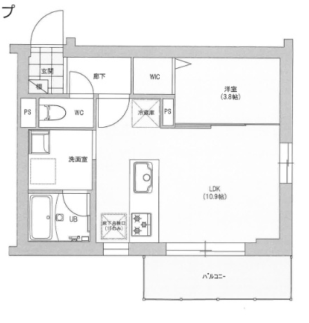 【間取り】 | ヴィラージュ南福岡