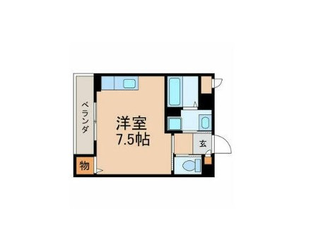 シャーメゾン美樹の間取り