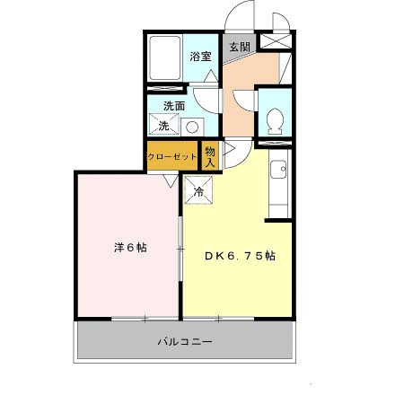 【間取り】 | グランシャリオ　Ⅱ棟 2-