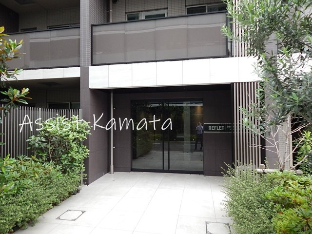 ルフレ田園調布南のエントランス