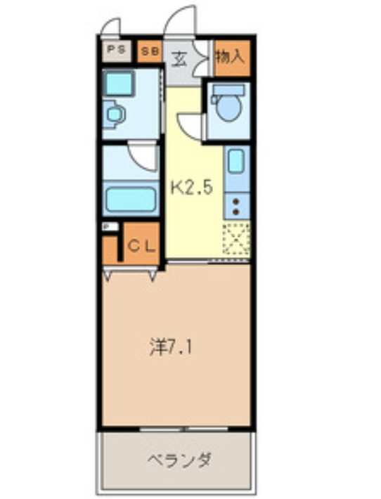 カメリアの間取り