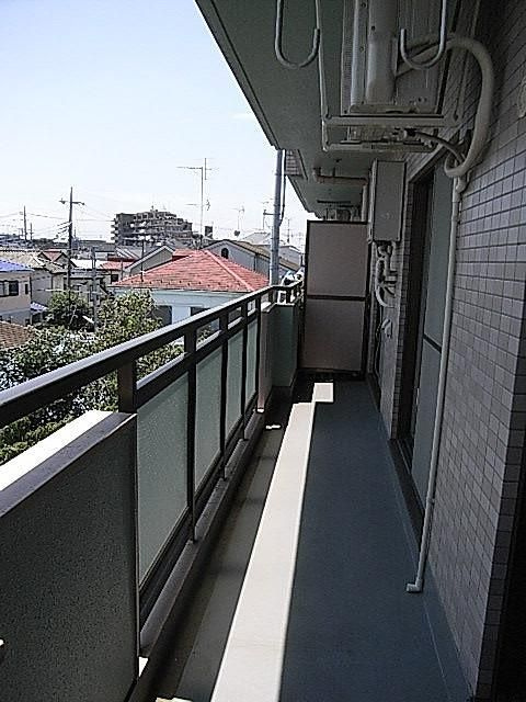 エントピアひばりが丘のバルコニー