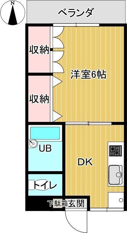 サンフローラルの間取り