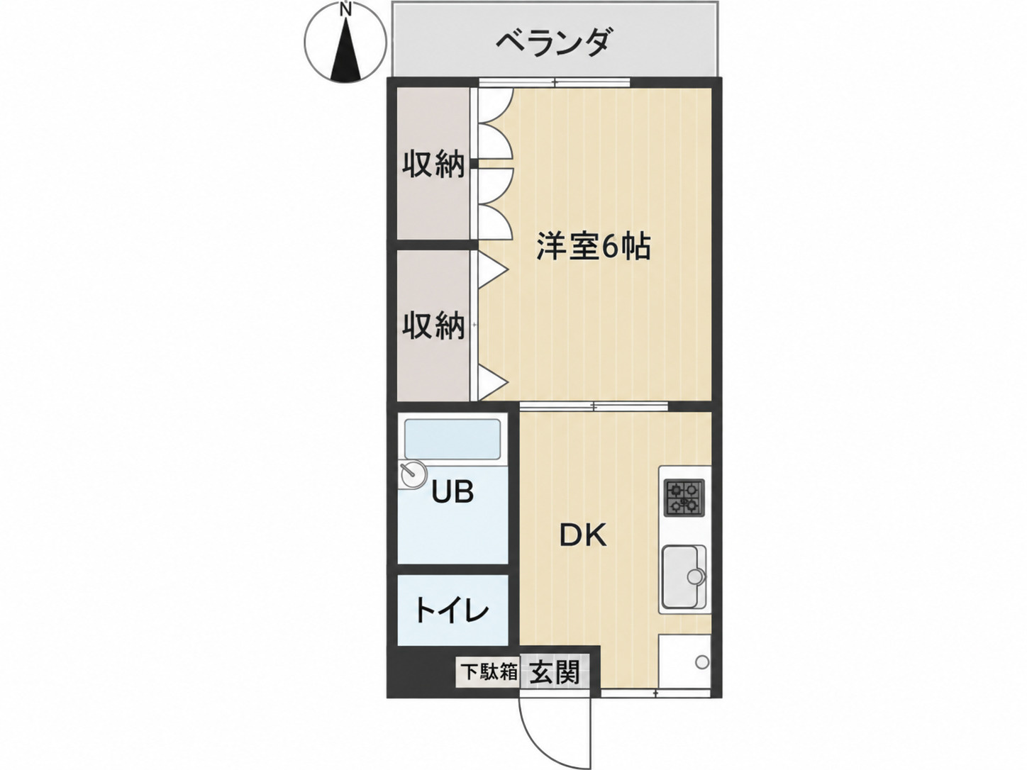 サンフローラルの間取り