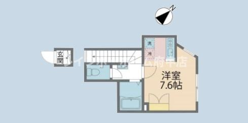 アリビオ立川の間取り