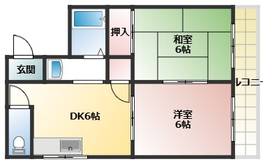 リバーヒル石津の間取り