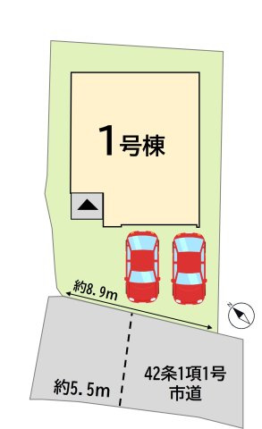 【区画図】