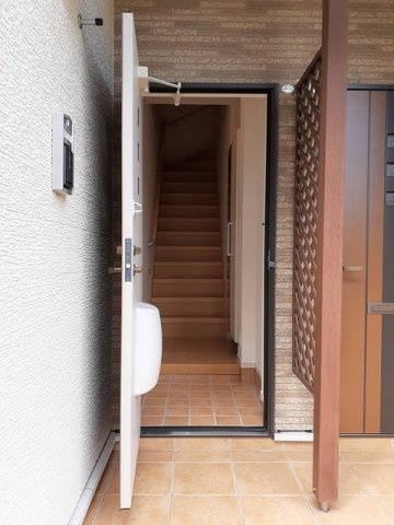コージー　コートＡの玄関