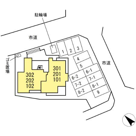 D-avance三ノ輪の区画図