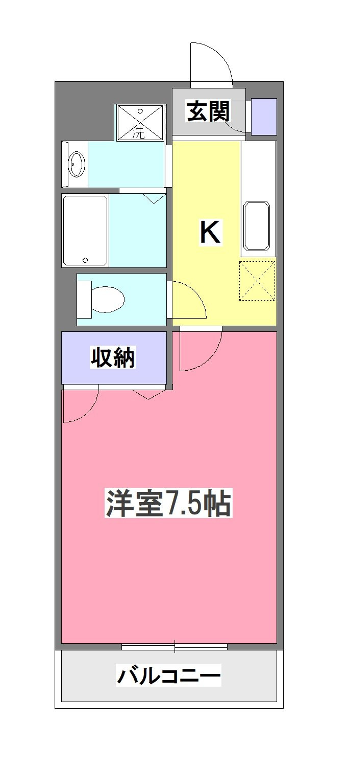 アドミラブールの間取り