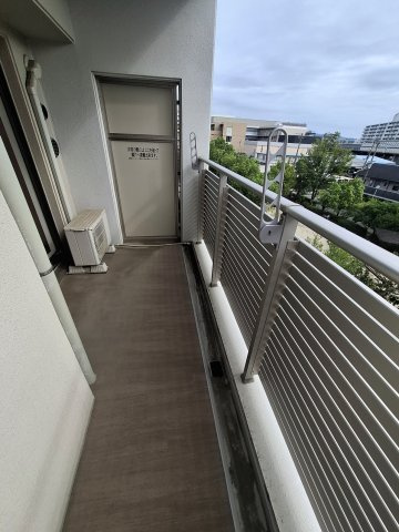レゾナンス西宮北口のバルコニー