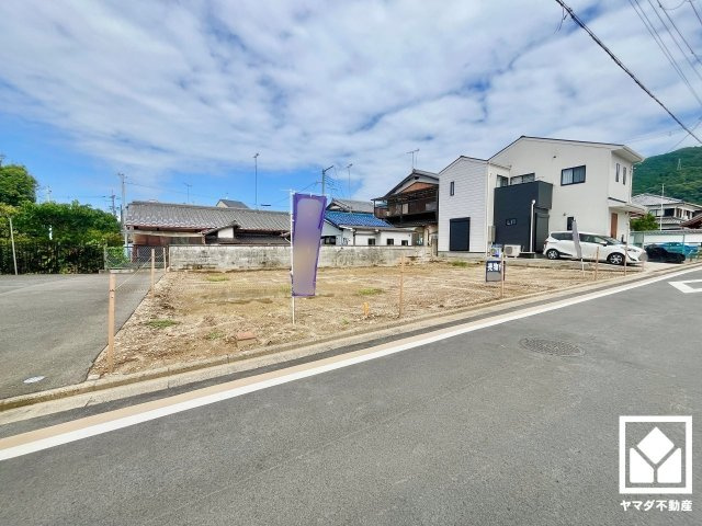 伏見区醍醐東合場町　2期の前面道路含む現地写真