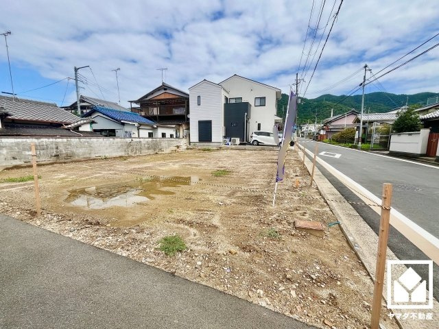 伏見区醍醐東合場町　2期の前面道路含む現地写真