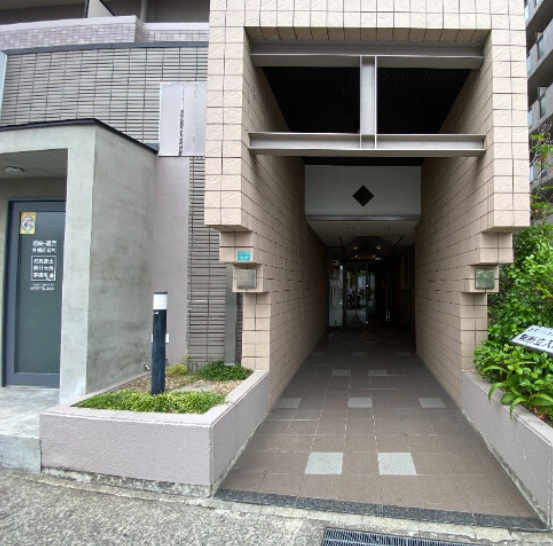 エクセル芦屋のエントランス