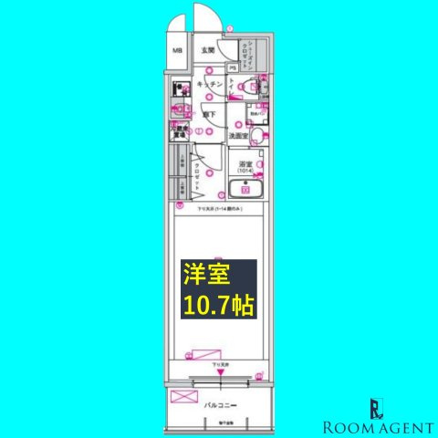 CREST TAPP金山の間取り
