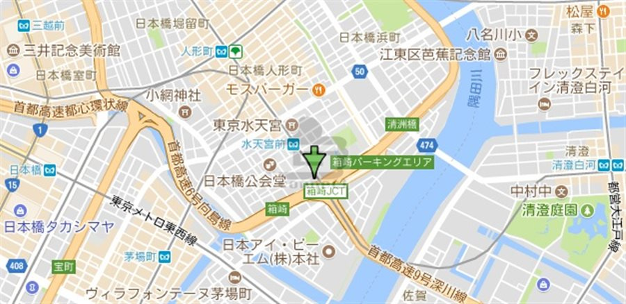 セイラン水天宮前の地図