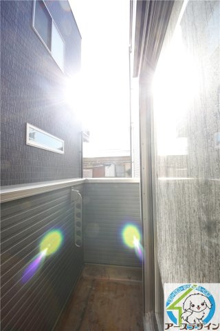 EVER　LIFE西明石のバルコニー|※建築時写真