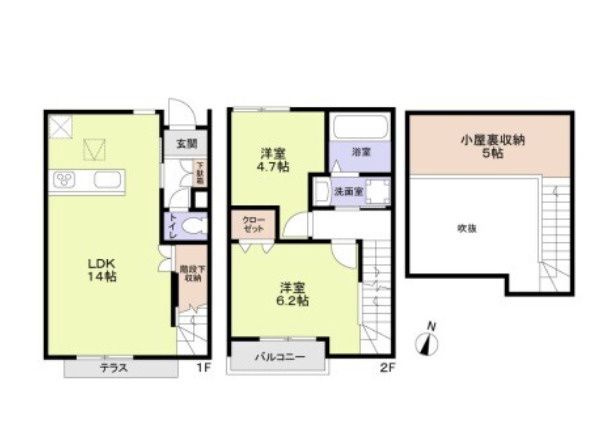 プルミエ上北沢の間取り