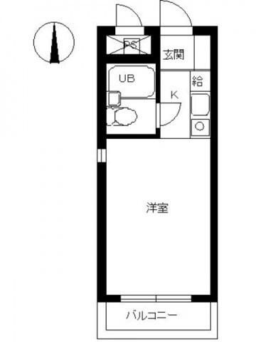 相模原市緑区相原２丁目の賃貸マンションの間取り